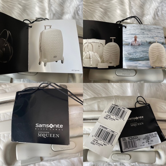 Alexander McQueen x Samsonite Black Label Carry on Luggage - Picture 9 of 16